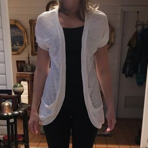 Maurices Cream Cap Sleeve Top